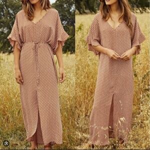 Christy Dawn XS Poppy Prairie Dress Bohemian Earthly Sustainable Deadstock‎ NWT